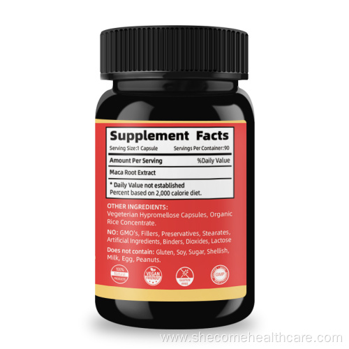 Maca ginseng Improve Endurance organic maca supplements